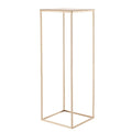 10PCS 80cm Gold Wedding Flower Stand Column Floral Display Rack
