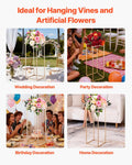 Wedding Flower Stand 10PCS 80cm Column Gold Floral Display Rack