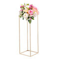 Wedding Flower Stand 10PCS 80cm Column Gold Floral Display Rack