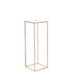 2x 80cm Gold Metal Wedding Flower Stand Floral Centrepiece Display