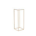 10x 80cm Gold Metal Wedding Flower Stand Acrylic Vase Column