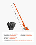 Prylever Bar 2994kg Capacity 1.4m Carbon Steel Lever Dolly