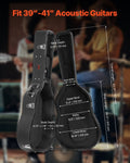 Acoustic Guitar Hard Case 1100mm Lock Key