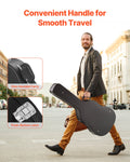 Acoustic Guitar Hard Case 1100mm Lock Key