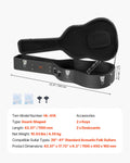 Acoustic Guitar Hard Case 1100mm Lock Key