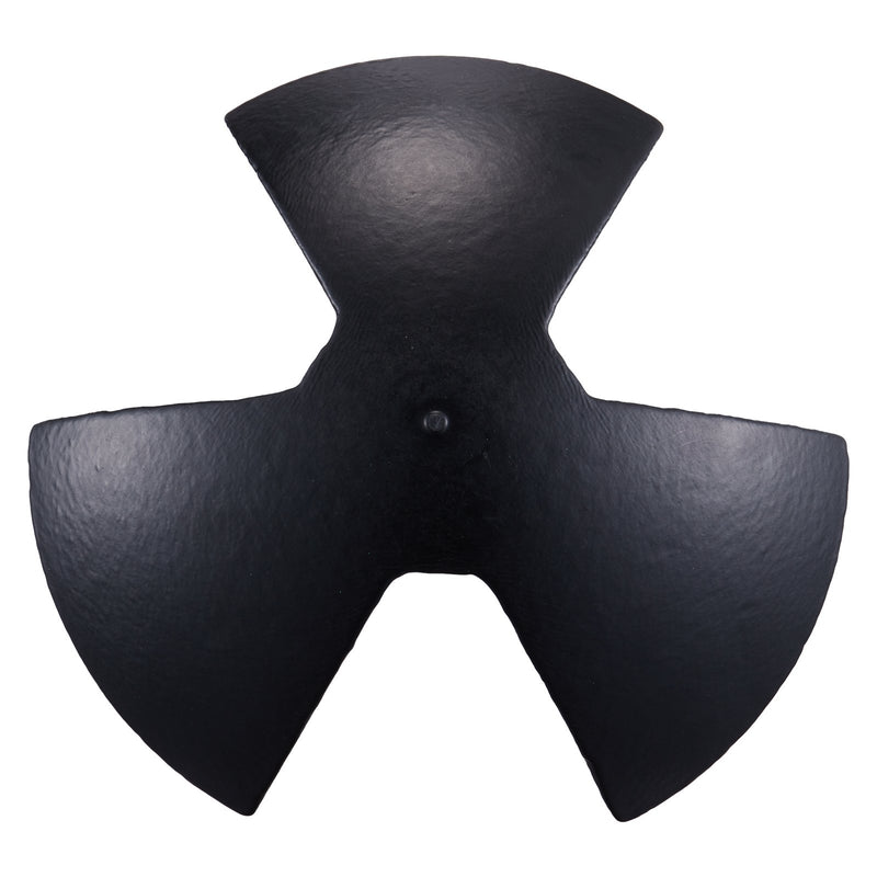 River Anchor 30lb Cast Iron Mushroom Boat Anchor Black Vinyl
