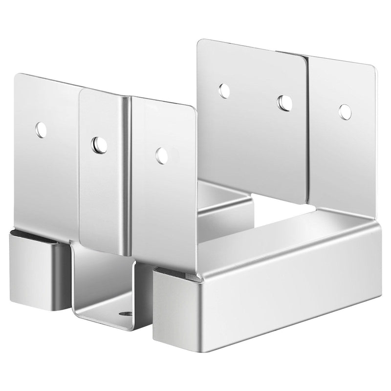 4x4 Post Base 10pc Zinc-Plated Concrete Anchor 89x90mm
