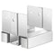 4x4 Post Base 10pc Zinc-Plated Concrete Anchor 89x90mm