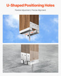 4x4 Post Base 10pc Zinc-Plated Concrete Anchor 89x90mm