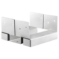 6x6 Post Base 10 Pack Concrete Anchor Zinc-Plated 1