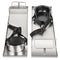 Concrete Knee Boards Stainless Steel, 30'' x 8'' Concrete Sliders, Knee Boards For Concrete, Concrete Knee Pads Moving Sliders, with Knee Pads & Board Straps for Cement and Concrete Finishing