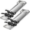 Concrete Knee Boards 70cm x 20cm Stainless Steel Pair