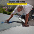 Concrete Knee Boards 70cm x 20cm Stainless Steel Pair
