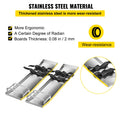 Concrete Knee Boards 70cm x 20cm Stainless Steel Pair