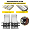Concrete Knee Boards 70cm x 20cm Stainless Steel Pair