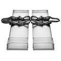 Concrete Knee Boards 70cm x 20cm Stainless Steel Pair