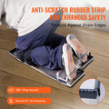 Concrete Knee Boards Stainless Steel 28x8 Pair with Straps