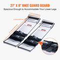 Concrete Knee Boards Stainless Steel 28x8 Pair with Straps