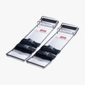 Concrete Knee Boards Stainless Steel 28x8 Pair with Straps