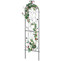 Metal Garden Trellis 60x15cm Climbing Plants Rustproof