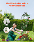 Metal Garden Trellis 60x15cm Climbing Plant Support Rustproof 2 Pack