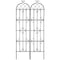2 Pack Metal Garden Trellis 87x20cm Rustproof Climbing Plant Support