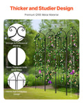 Garden Trellis 87x20cm Rustproof Metal Climbing Plants 4 Pack