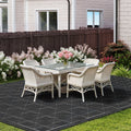 Transition Edge Kit 11-Piece Garage Floor Edging Black PP Material