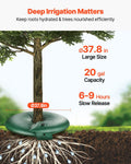 Tree Watering Bags 4pc 20 Gallon Slow Release Drip Irrigation Water Saver