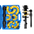 Strut Spring Compressor Set Macpherson Coil Extractor Tool Kit