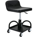 Rolling Garage Stool 300LBS Adjustable Mechanic Work Shop Seat w/Casters