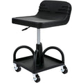 Rolling Garage Stool 300LBS Adjustable Mechanic Work Shop Seat w/Casters