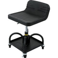 Mechanics Rolling Stool 300LBS Adjustable Workshop Seat Casters