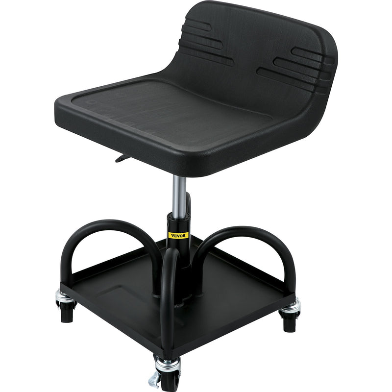 Mechanics Rolling Stool 300LBS Adjustable Workshop Seat Casters