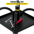 Mechanics Rolling Stool 300LBS Adjustable Workshop Seat Casters