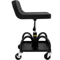 Mechanics Rolling Stool 300LBS Adjustable Workshop Seat Casters