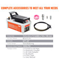 Air Hydraulic Pump, 10,000 PSI 1/2 Gal Reservoir, NPT 3/8
