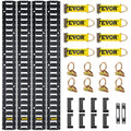 E Track Tie Down Rail Kit 30Pcs 1.52m Cargo Trailer