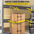 E Track Tie Down Rail Kit 30Pcs 1.52m Cargo Trailer