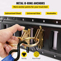 E Track Tie Down Rail Kit 30Pcs 1.52m Cargo Trailer