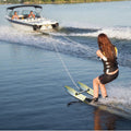Water Skis 117cm Youth Combo Double Handle Rope Stabilizer Bar