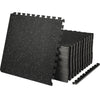 EVA Interlocking Foam Floor Mats, 0.56 in Thickened 25 Pcs Puzzle Rubber Tiles, 24 x 24 in Exercise Floor Mat for Workout & Fitness, Heavy Duty Flooring Mats for Home, Gym, Office-100 Sq Ft