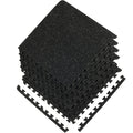 6pc 60cm Interlocking Gym Floor Mats 12mm Thick EVA Foam Puzzle