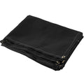 10 x 10 Ft Welding Blanket Black Fiberglass Blanket Portable Fiberglass Fire Retardant Blanket Welding Mat Welding Fireproof Thermal Resistant Insulation With Carry Bag