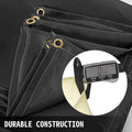 Welding Blanket 10x10ft Black Fiberglass Fire Retardant Mat