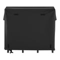 Firewood Rack 1.22m 1/4 Cord Metal Log Holder Waterproof Cover 400lb