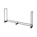 Firewood Rack 2.57m 1/2 Cord Metal Log Holder Waterproof Cover