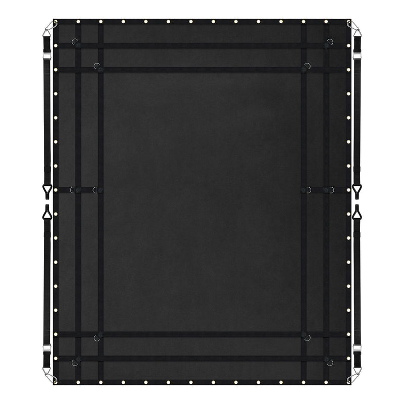 Cargo Net 3050x2670mm Heavy Duty Truck Bed 4 Straps Black