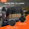 Cargo Net 3050x2670mm Heavy Duty Truck Bed 4 Straps Black