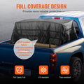 Cargo Net 3050x2670mm Heavy Duty Truck Bed 4 Straps Black